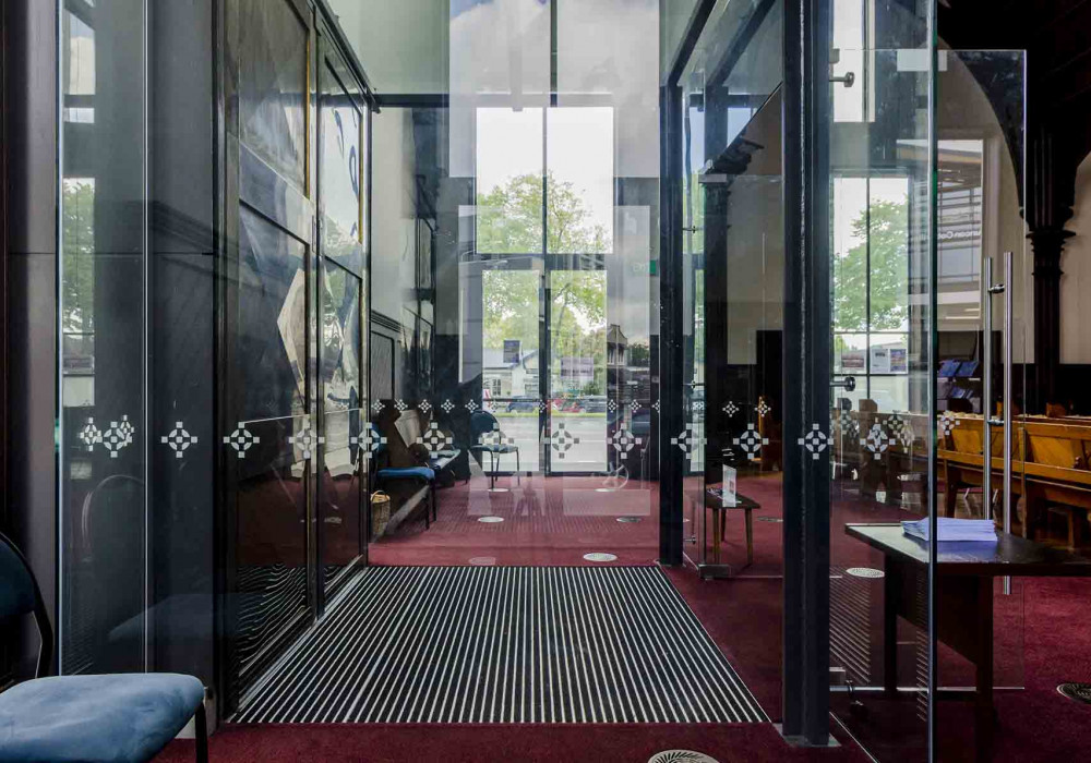 CoralTread Matting Gives Church Entrance an Upgrade