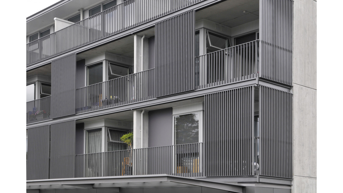 Unex Postless Balustrade on Tenor Apartments.