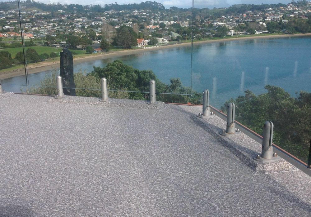 Leaking Deck Repaired with Viking Dec-King Waterproofing Membrane