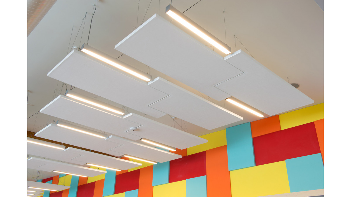 Otahuhu Recreation Centre Library — Cloud Panels.