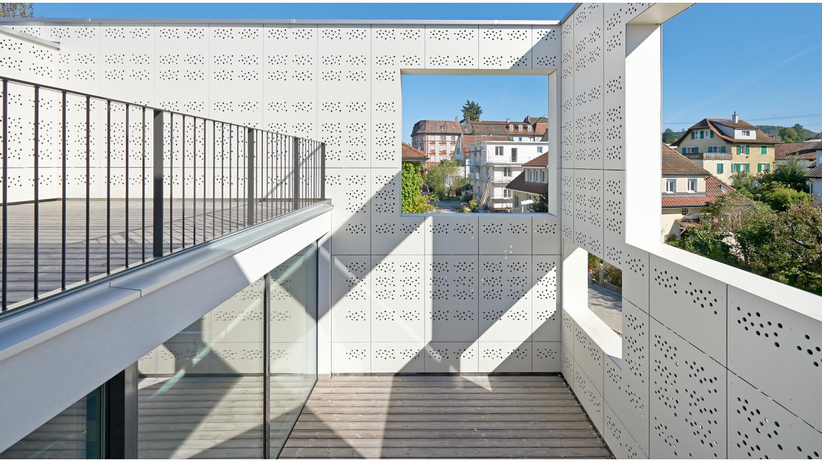 Custom perforations — Patio Building Switzerland.