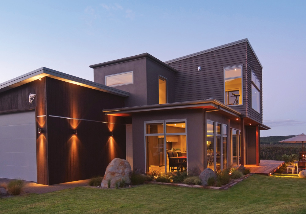 Efficient Insulation Creates Pure Warmth in Whareroa Getaway