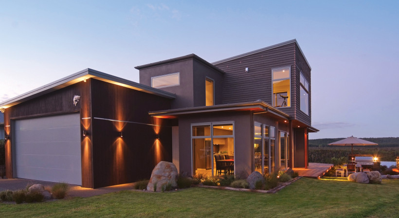 Efficient Insulation Creates Pure Warmth in Whareroa Getaway