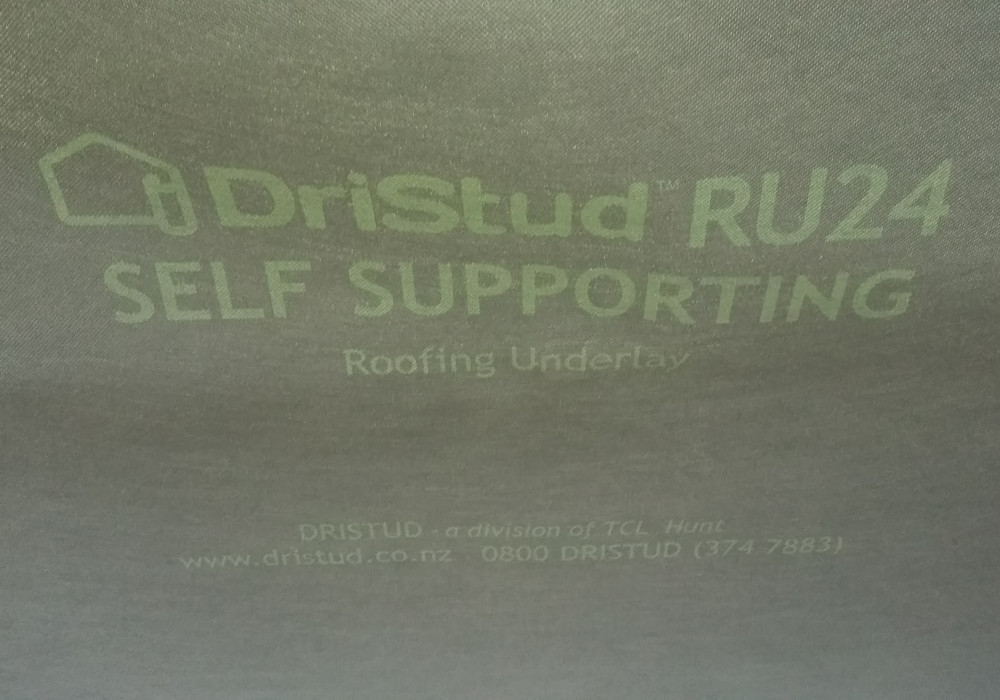 DriStud RU 24: Low-Cost, Self-Supporting Synthetic Roofing Underlay