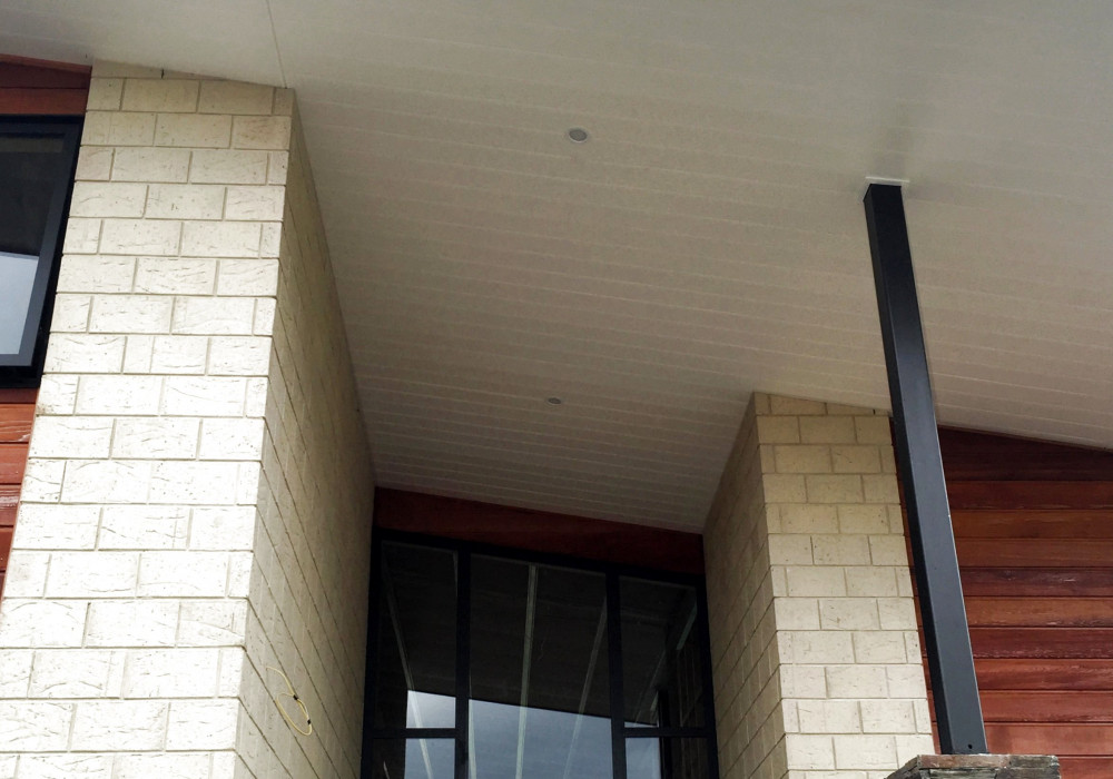 Dynex Soffit Combines Practicality with Style in New Whitford Home