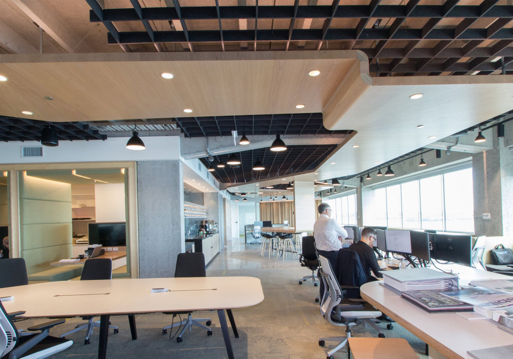 Autex Adds Acoustic Balance and Visual Flair to New Unispace Office