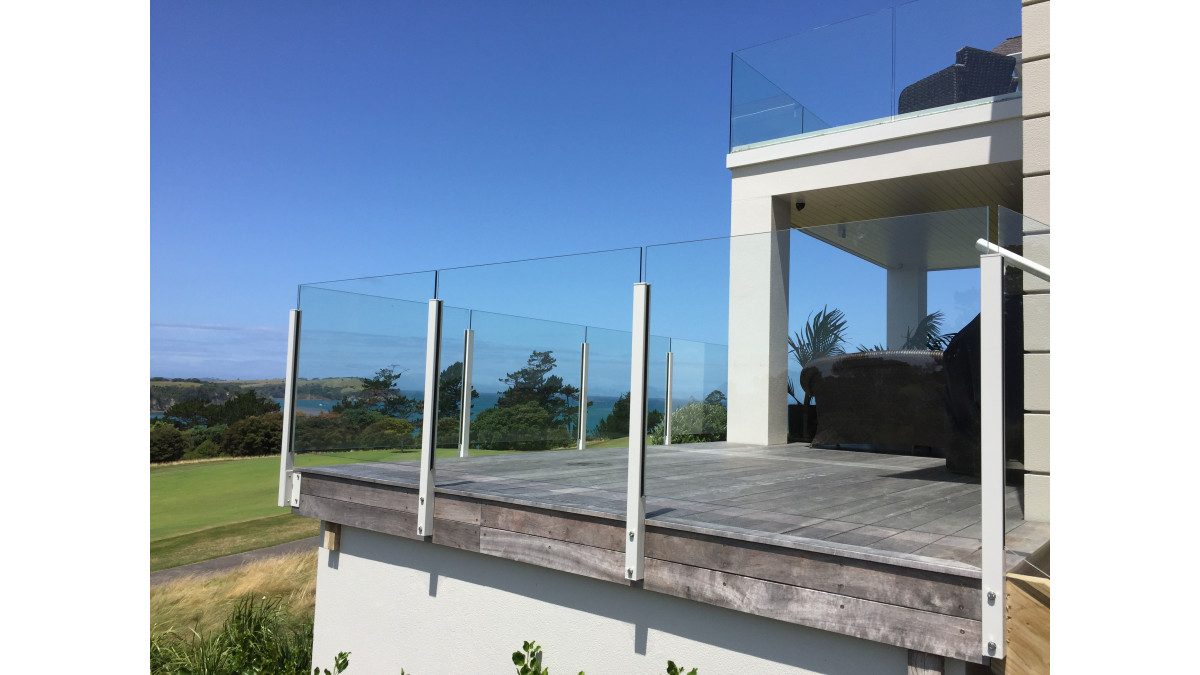 Clearview semi-frameless balustrade.