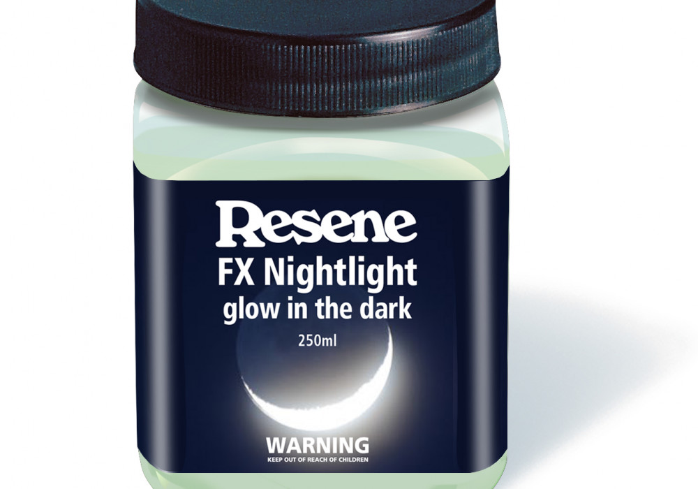 Create Glow in the Dark Effects with Resene FX Nightlight