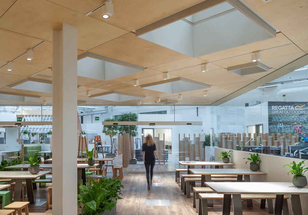 Arms Factory Transformed into State-of-the-Art Office with Autex Cube