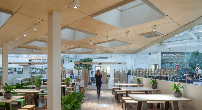 Arms Factory Transformed into State-of-the-Art Office with Autex Cube   