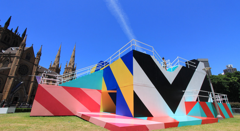 Environmental Choice Resene Paint for Festival Installation