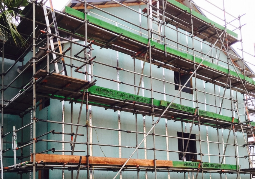 James Hardie RAB Board Protects New Build Against the Elements