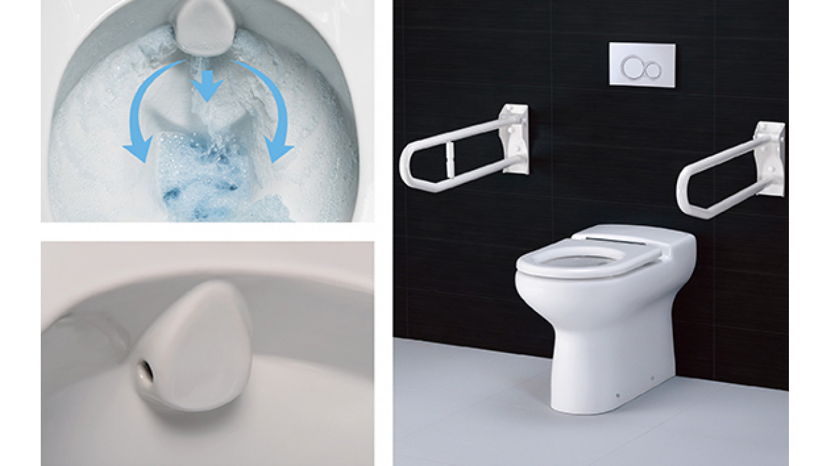 RAK Rimless Toilet.