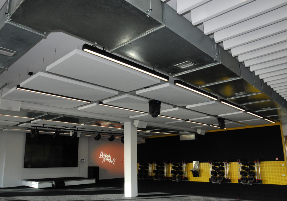 Ecoplus Acoustic Ceiling Products a Fantastic Fit for Les Mills