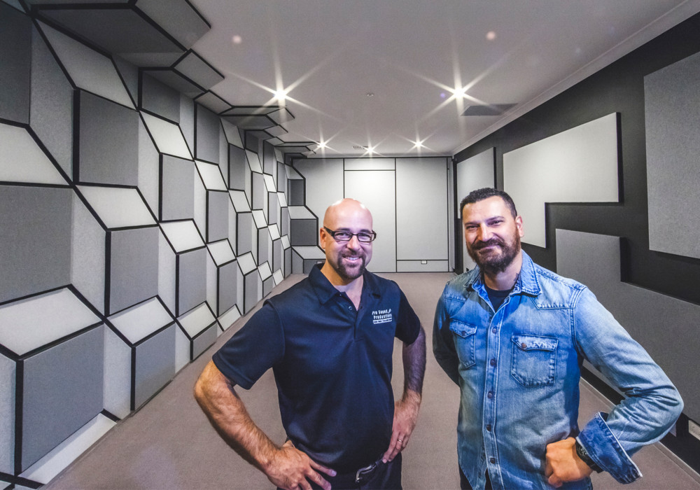 Acoustic Balance for a Professional Recording Studio with Autex