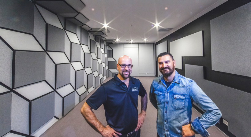 Acoustic Balance for a Professional Recording Studio with Autex