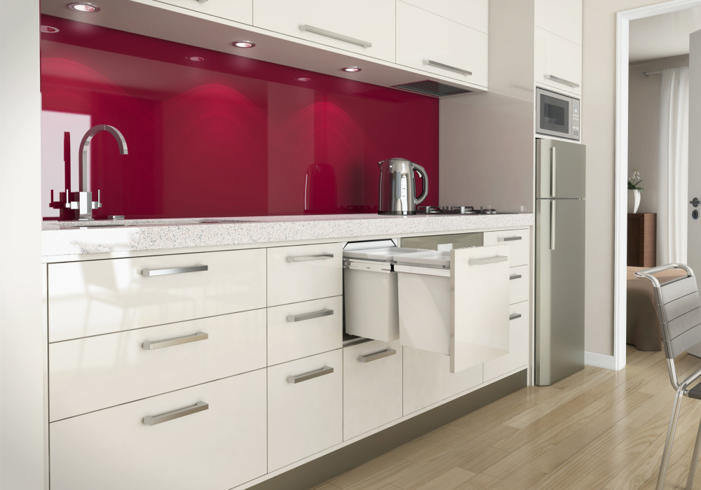 Deluxe Range of Hideaway Bins Provides Hygienic Kitchen Solutions