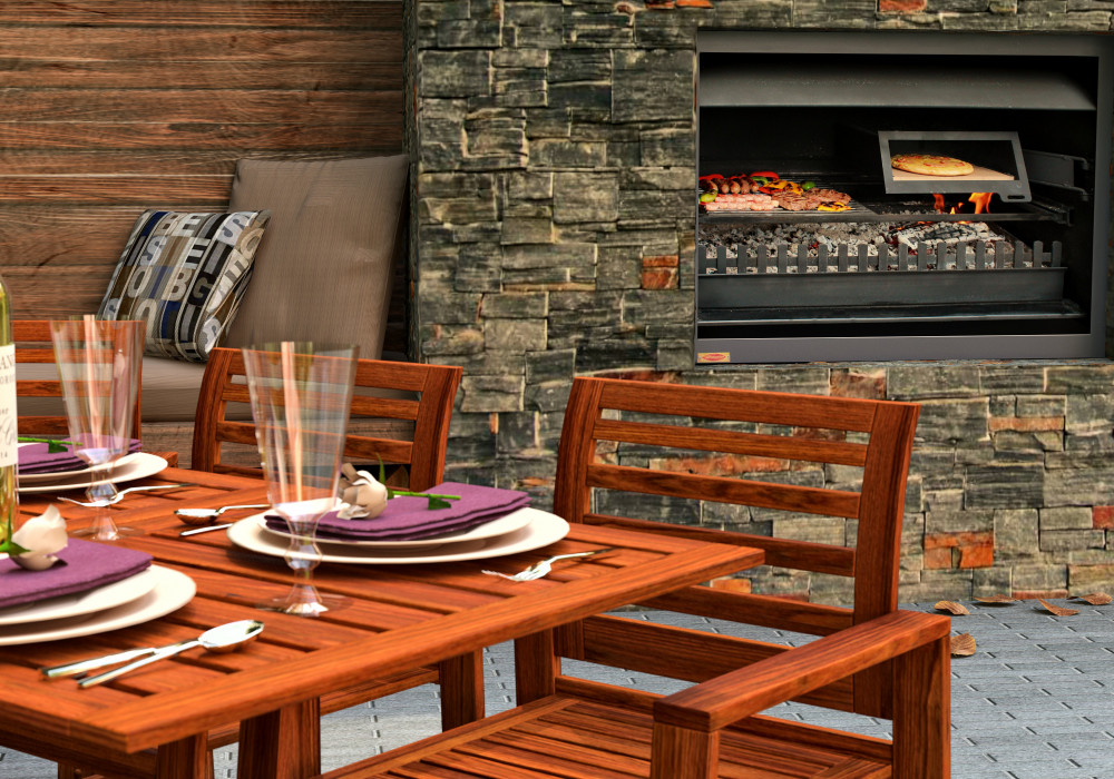 The Fireplace Introduces Multipurpose Outdoor Wood Fire