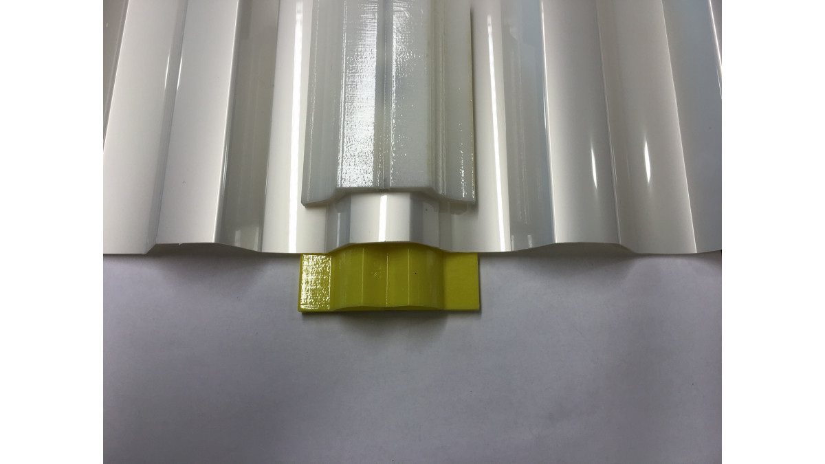 Translucent Roofing Lap Joiner — prototype image.