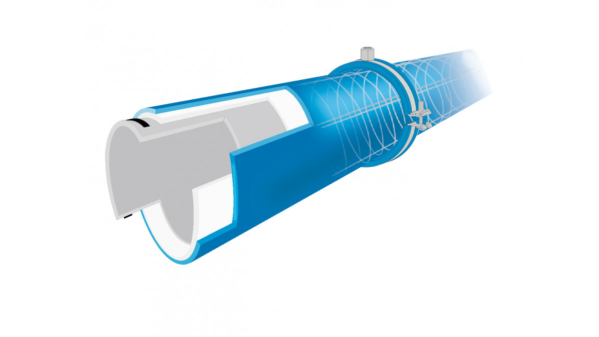 Marley dBlue - pipe cross section