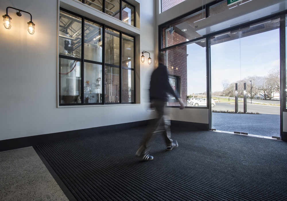 Advance Flooring Entrance Matting Accentuates Design Charm