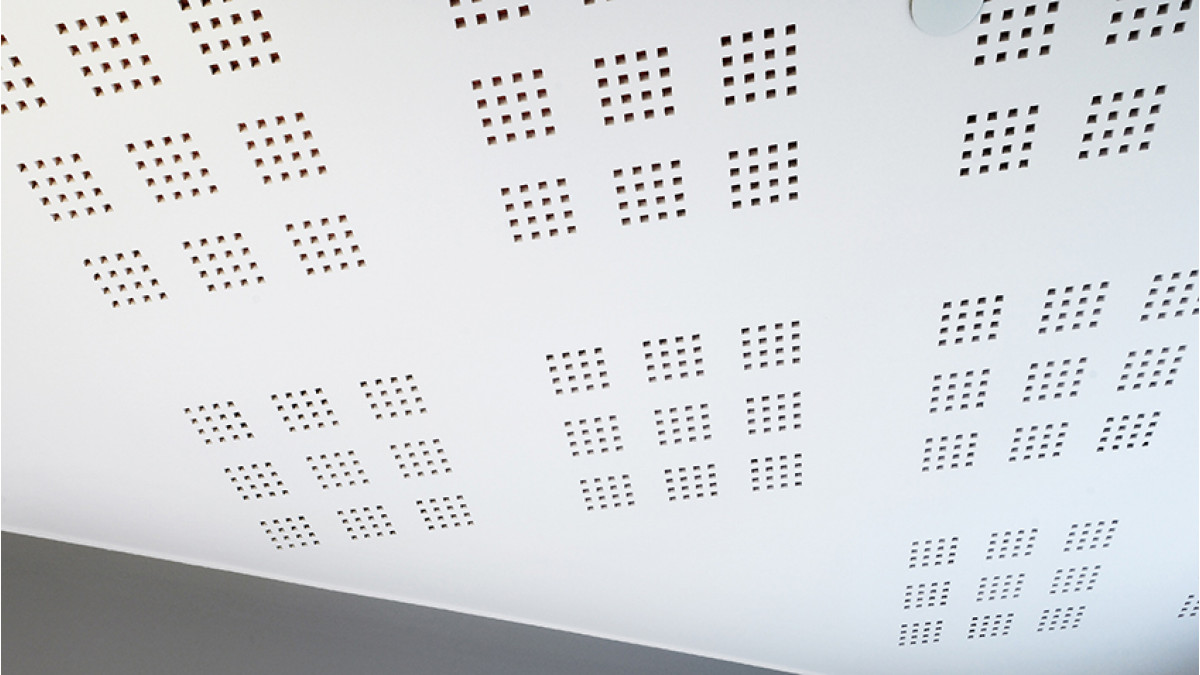Protone 12mm Square Minigrid — Perforated Plasterboard.