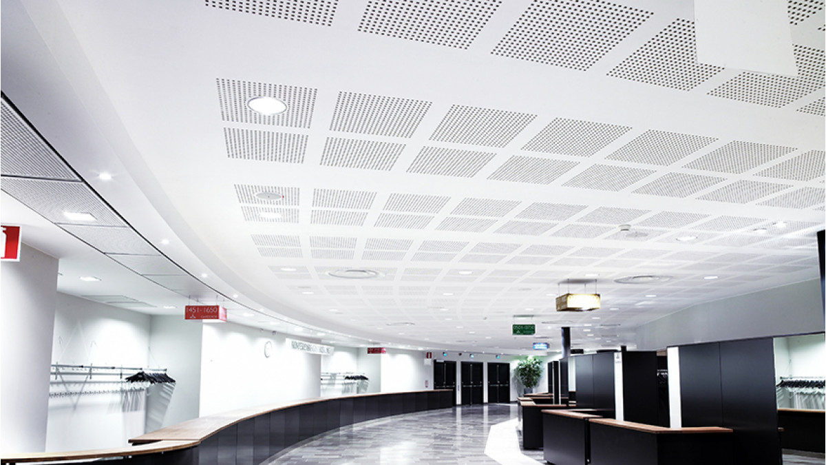 Protone 12mm Square — Perforated Plasterboard.