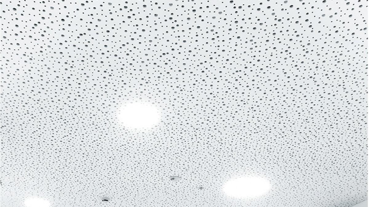 Rigitone Galaxy — Perforated Plasterboard.