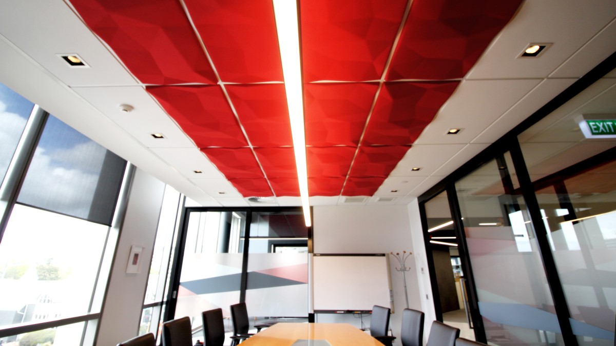 OROQI Fractile suspended ceiling.