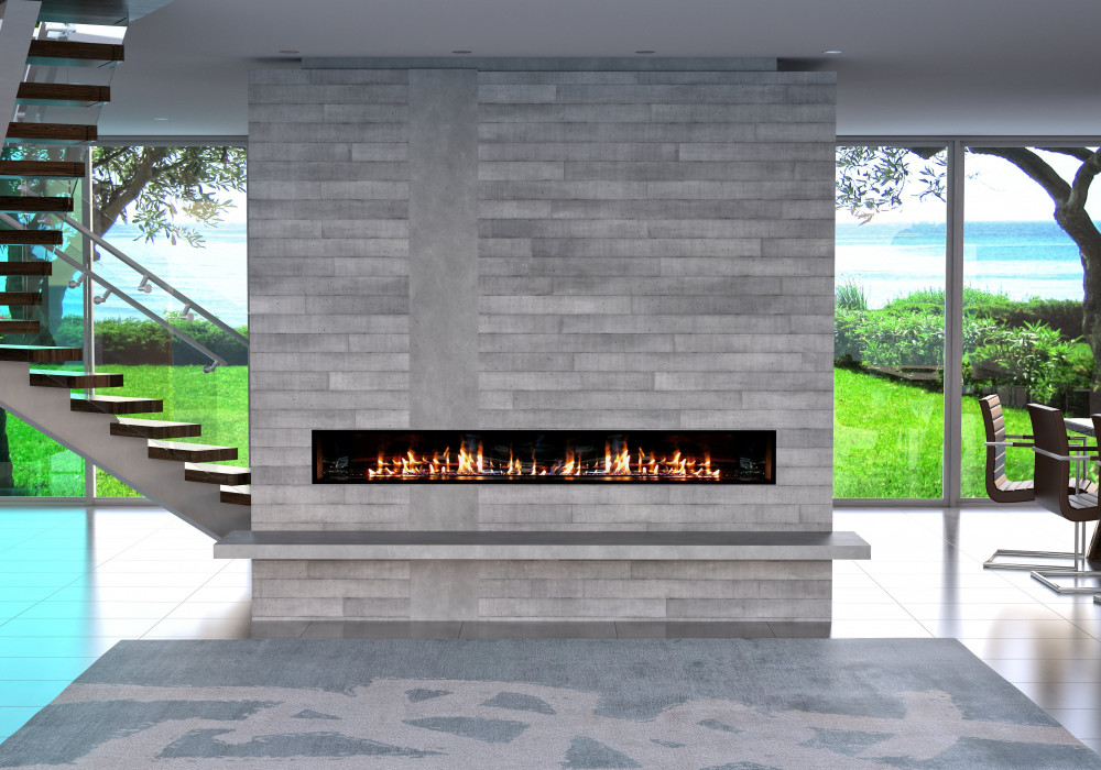 The Fireplace Unveils New Chic and Slender Gas Fire