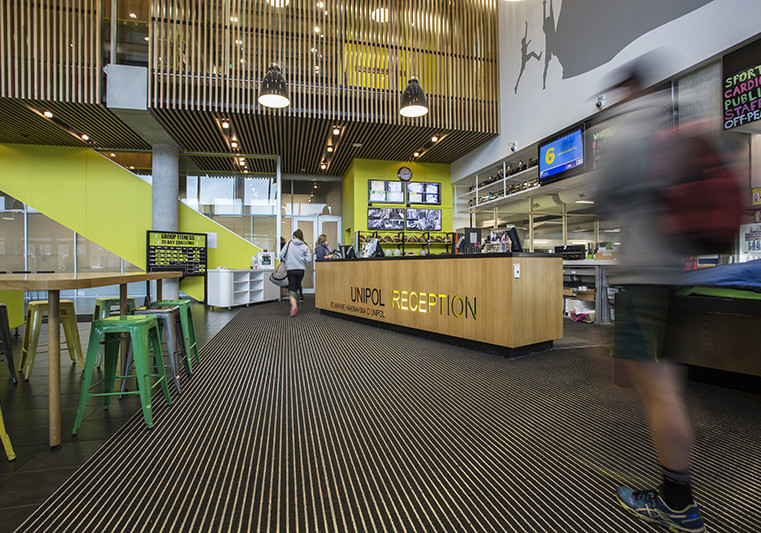 CoralTread Matting Harnesses Student-Power to Keep Unipol Clean
