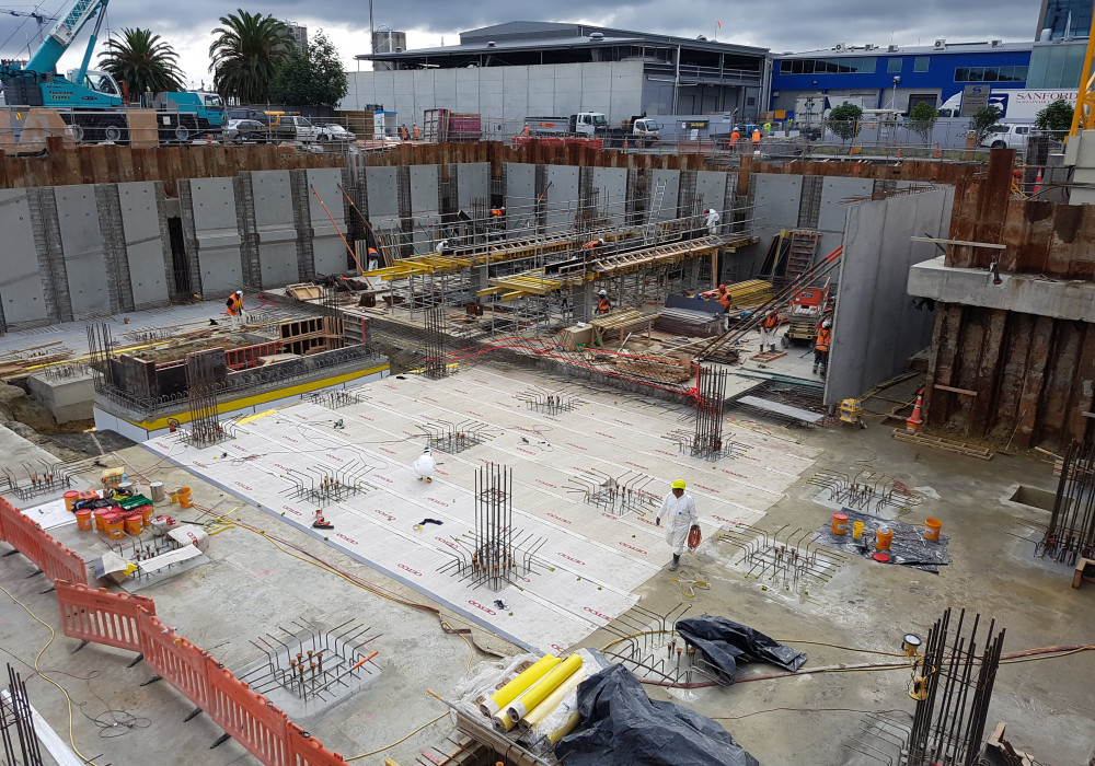 First NZ Application of Coreflex Goes into Wynyard Quarter