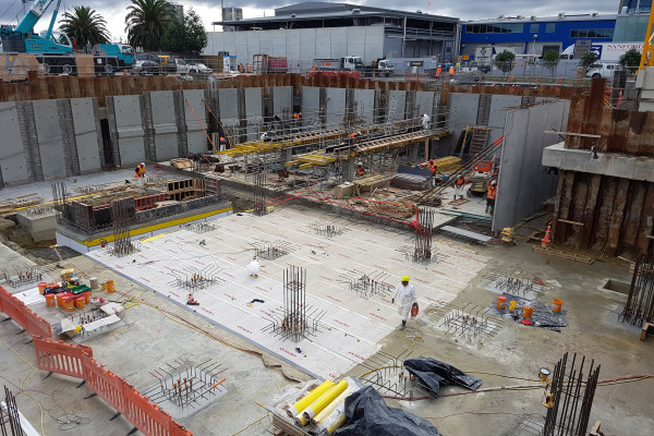 First NZ Application of Coreflex Goes into Wynyard Quarter