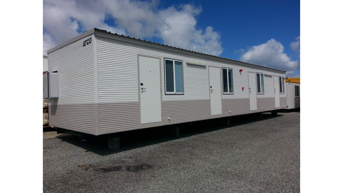 Image: Pre-fabricated mining accommodation units<br />
Builder: Atco Structures & Logistics PTY. 