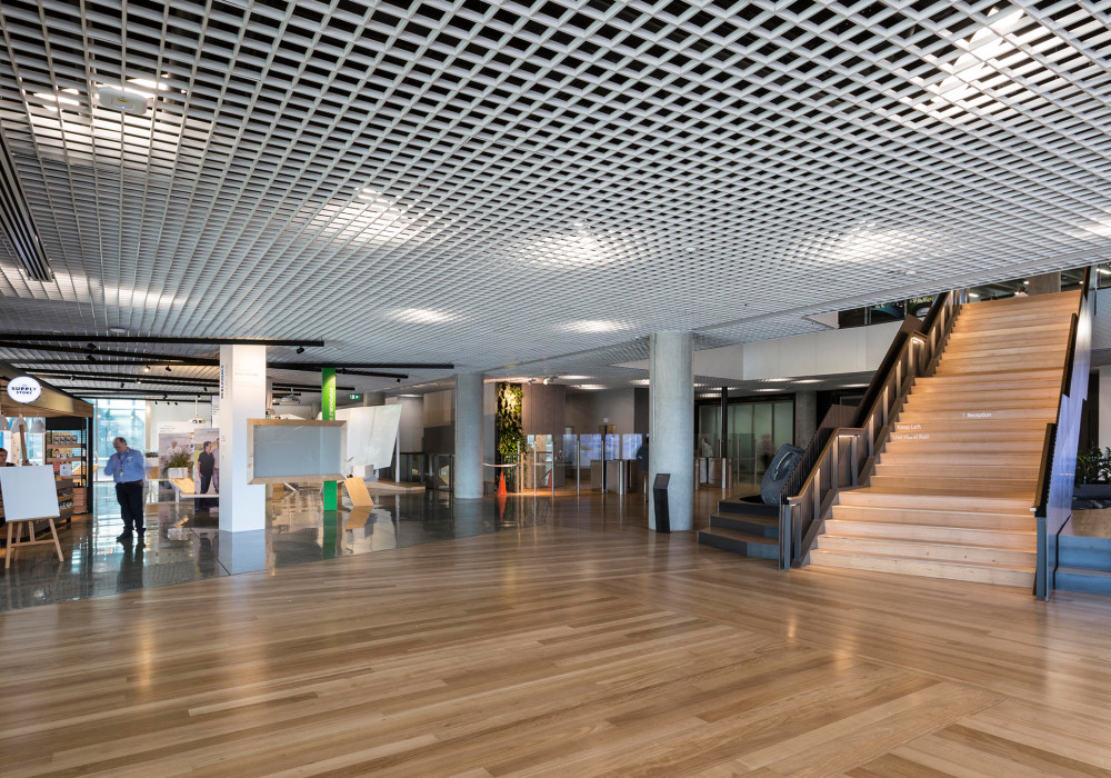 Custom Metal Ceilings Enhance New Fonterra Offices