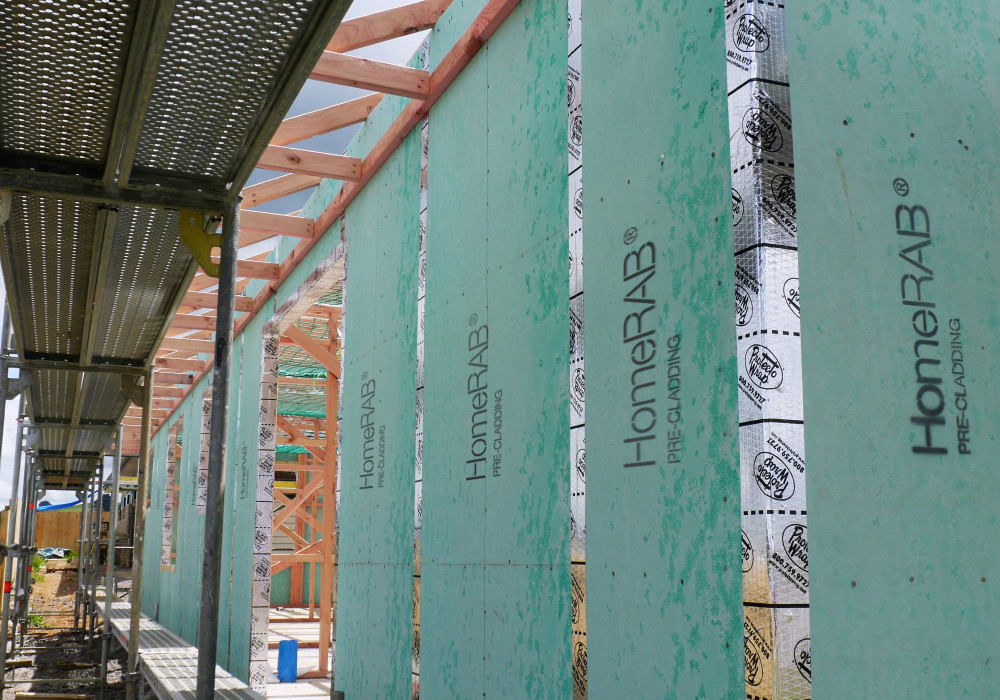 Superior Structural Bracing for Architectural Home in High Wind Zone