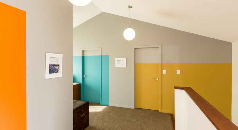 eHaus Finished in Resene: Economical to Run, Healthy and Colourful