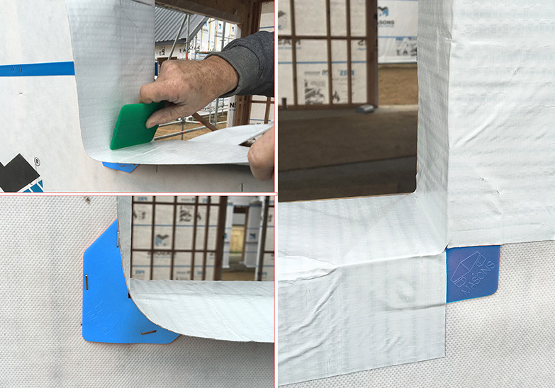 Masons Wrap-Around Systems Keep Buildings Dry