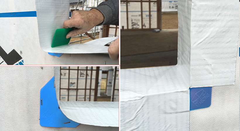 Masons Wrap-Around Systems Keep Buildings Dry