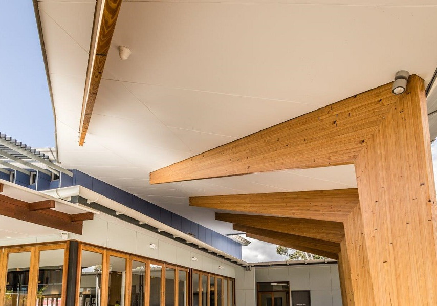Structural Beams for a Contemporary Church