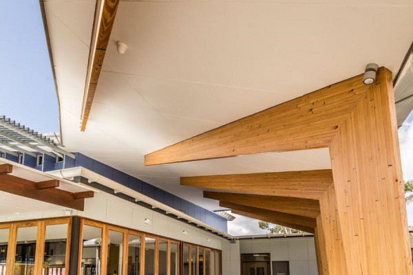 Structural Beams for a Contemporary Church