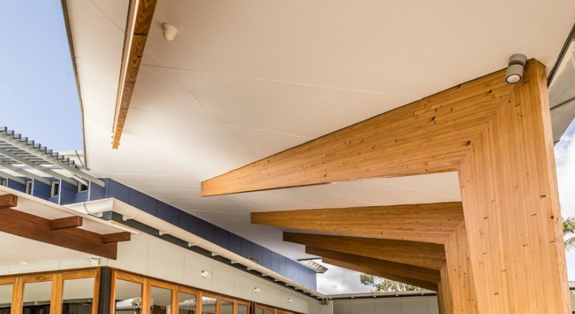 Structural Beams for a Contemporary Church