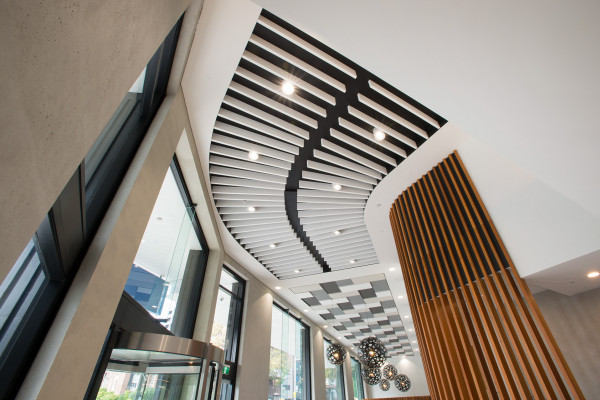 NZIA Finalist 55 Symonds Street Features Asona Acoustic Products