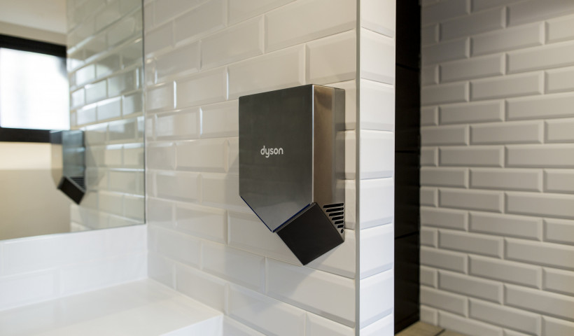 Airblade V Quiet Reduces Costs for Christchurch Arts Centre
