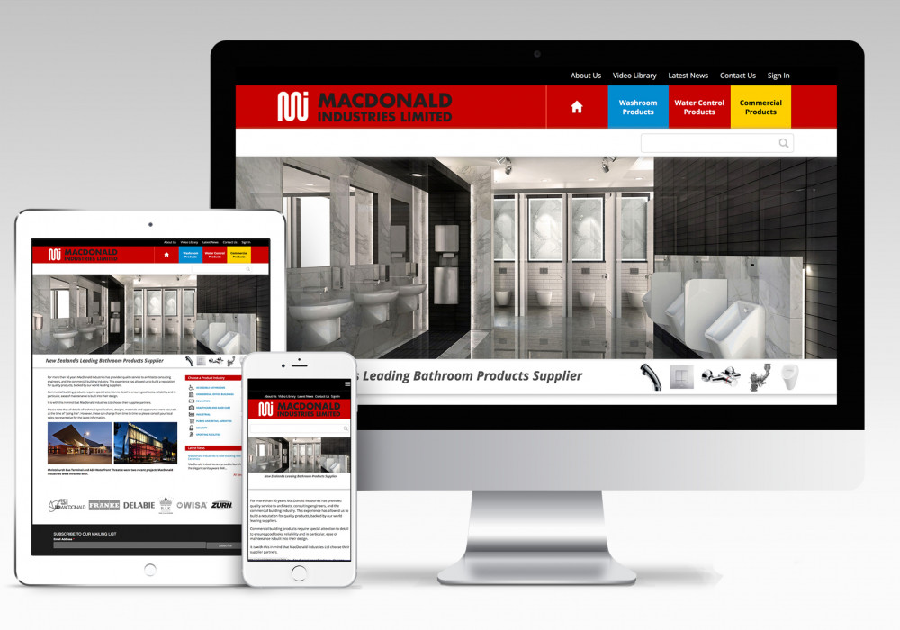 MacDonald Industries Re-Launches Website