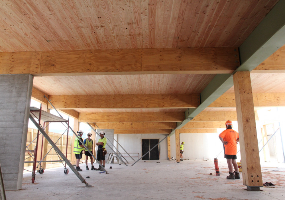 XLam Floor System Selected for Richmond Community Health Hub