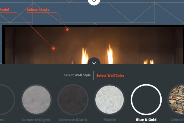 Create, Visualise and Share Fireplace Looks with Design Your Fire