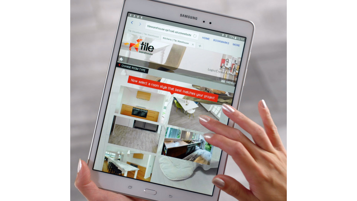 Step 1: Select a living space and then a room that most closely represents your project.