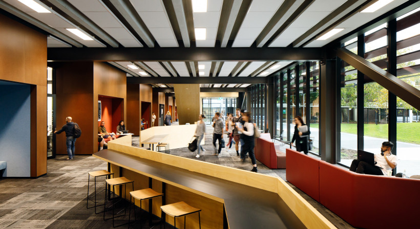 Plytech Hoop Pine Brings Touch of Timber to New AUT Building