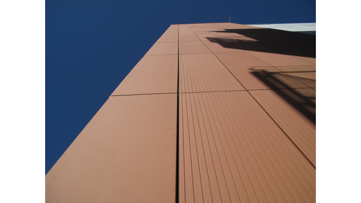 Bellus Apartments, Auckland, detail close-up.